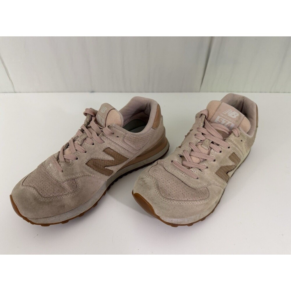 New Balance Women's Dusty Pink / Brown Sneakers Size 8.5 WL574WMB